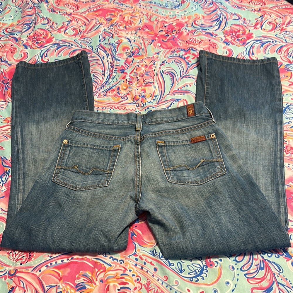7FAM Size 26 Seven For All Mankind Bootcut Medium Jeans EUC